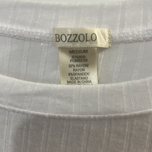 White short sleeve crop top - Picture 3 of 3